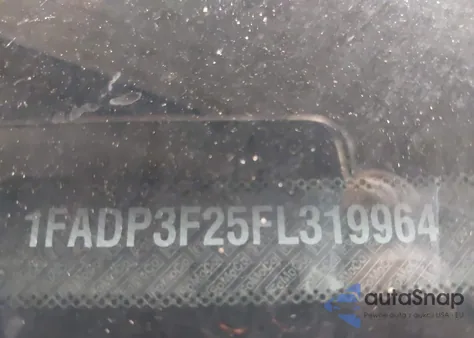 2015 Ford Focus Se из США, поврежденный, VIN 1FADP3F25FL319964